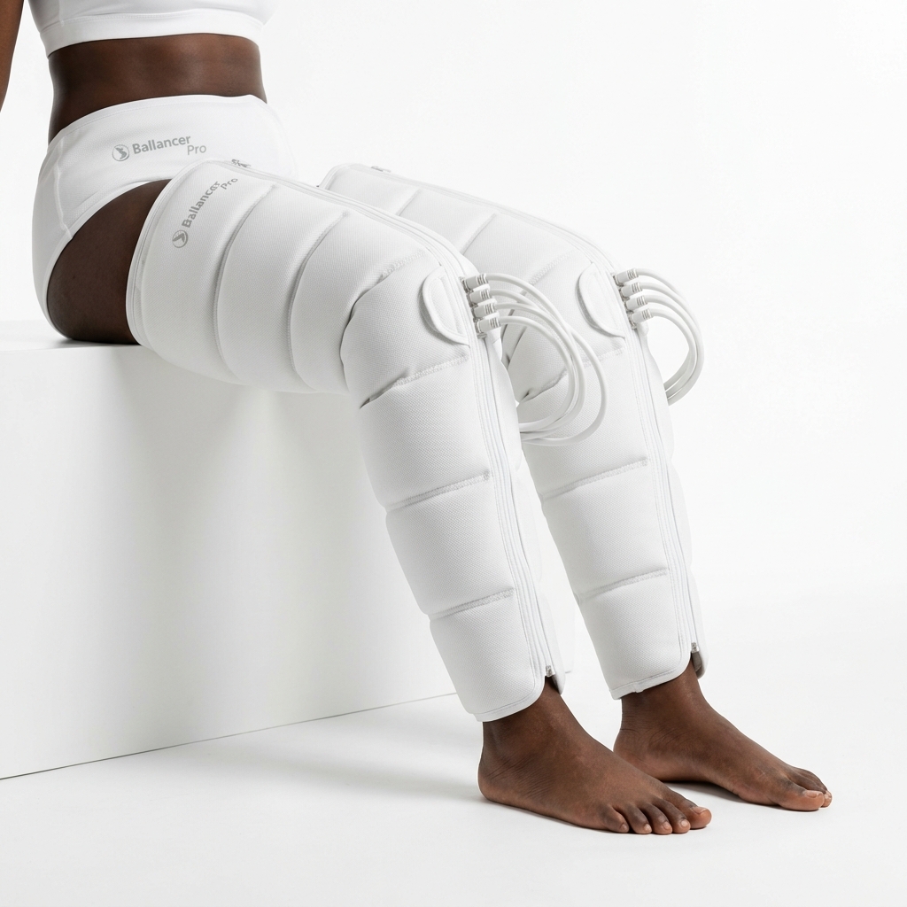 Ballancer Pro leg compression garment detail